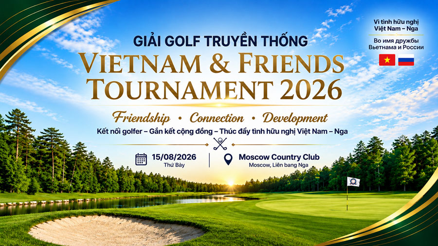 VGR khởi động Giải Golf Truyền thống Vietnam & Friends Tournament 2026