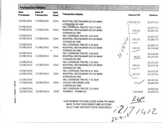 Vụ quẹt thẻ trả tiền ăn tối hơn 663 triệu đồng: Bắt giam chủ nhà hàng