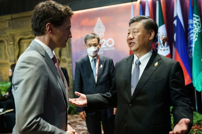 Ông Tập bày tỏ sự bất bình với thủ tướng Canada