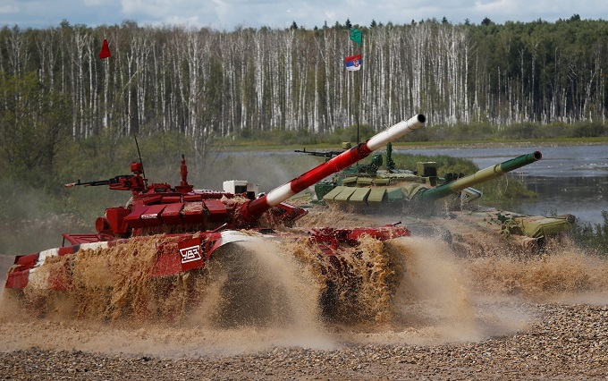 Army Games 2022: Chung kết nội dung 'Xe tăng hành tiến', đội Nga bảo vệ thành công ngôi vô địch