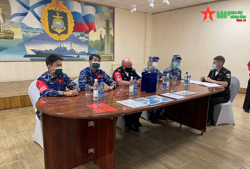 Bốc thăm môn thi ''Cúp biển'' trong khuôn khổ Army Games 2021