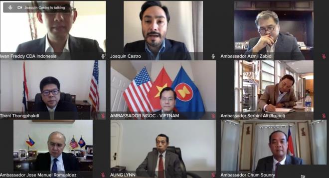 Các nước ASEAN hoan nghênh tuyên bố của Ủy ban Quốc hội Mỹ về vấn đề Biển Đông