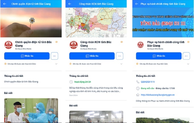 Bắc Giang trao tặng bằng khen cho Zalo trong công tác phòng chống dịch