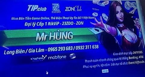 Vụ đánh bạc nghìn tỷ: Ngang nhiên quảng cáo game bài trái phép