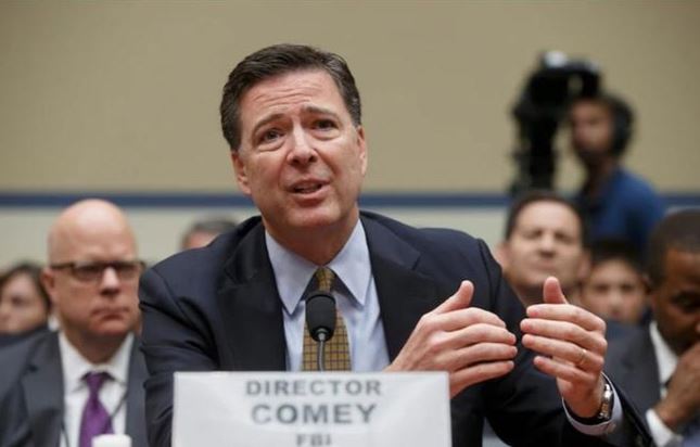 Mỹ truy tố cựu giám đốc FBI James Comey