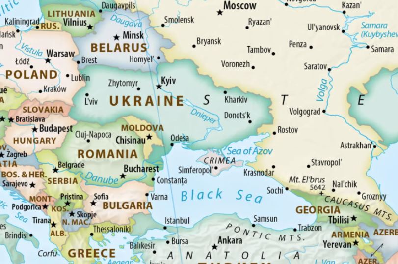 Ukraine nổi giận bác bỏ bản đồ thế giới mới của Liên Hợp Quốc vì Crimea được tô màu riêng biệt
