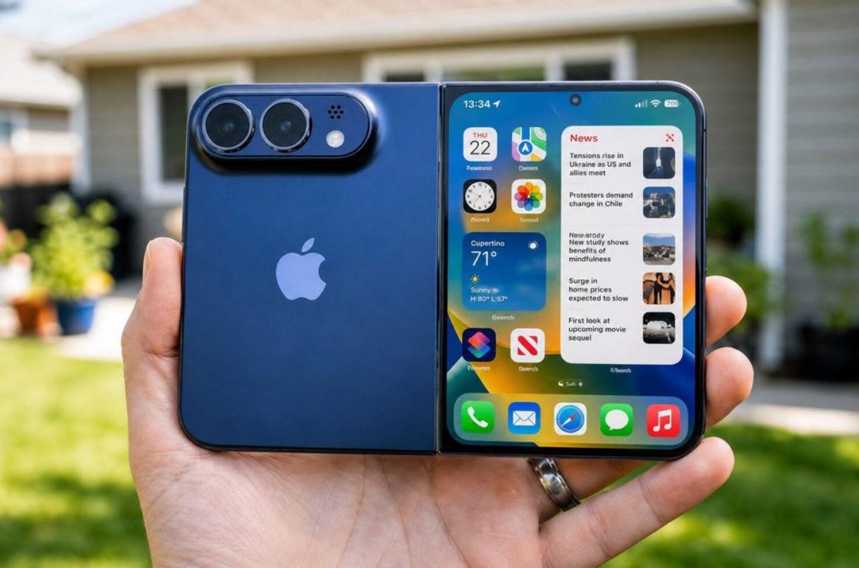 iPhone Duo gây ấn tượng về trải nghiệm gập