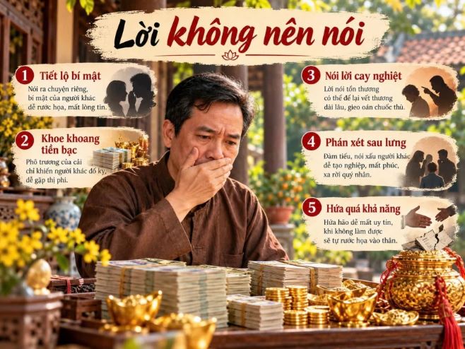 5 điều chớ Vạ Miệng nói ra kẻo rước họa vào thân