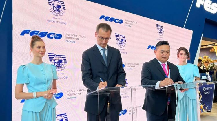 Nga và Việt Nam mở rộng hợp tác trong lĩnh vực logistics hàng hải