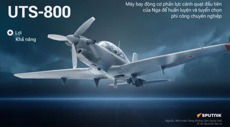 UTS-800: Kỷ nguyên mới trong đào tạo phi công Nga