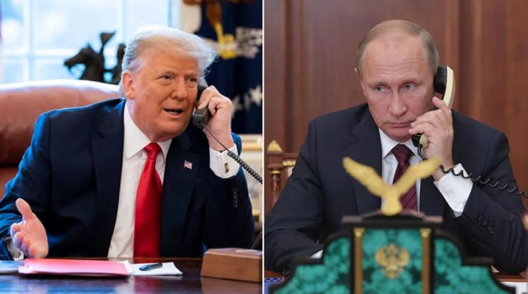 Tổng thống Nga Putin và Tổng thống Mỹ Trump đã có cuộc điện đàm