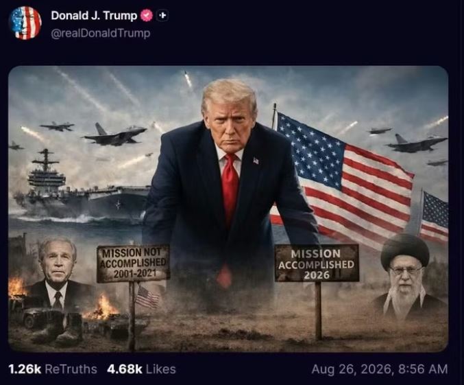Cuộc chiến Mỹ - Iran chạm mốc 6 tháng: Tổng thống Trump tuyên bố 'không vội'