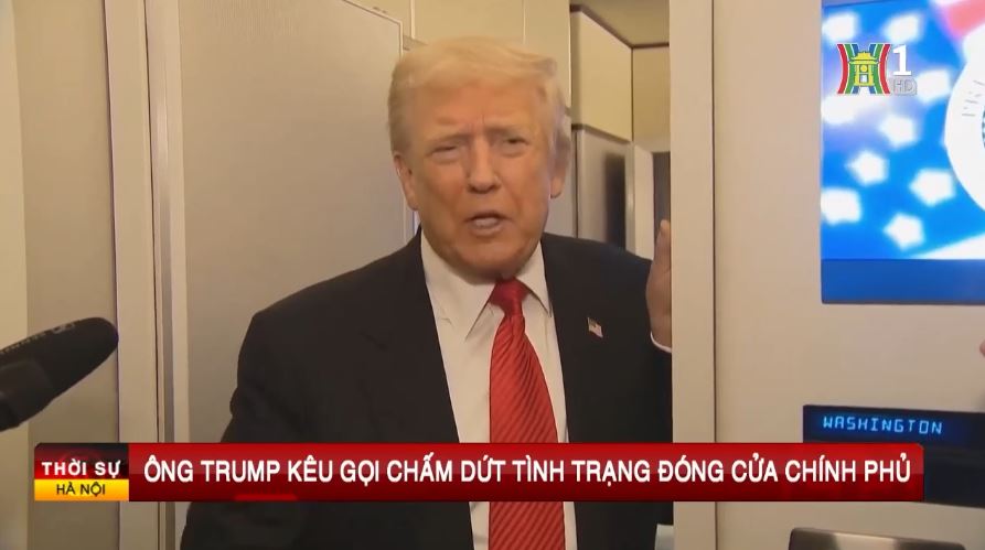 Ông Trump kêu gọi chấm dứt tình trạng đóng cửa chính phủ