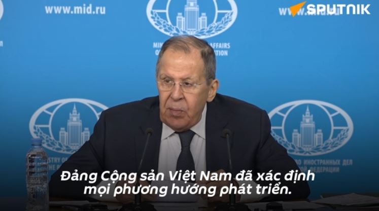Ngoại trưởng Nga Lavrov: Nga sẽ chờ đợi kết quả Đại hội Đảng Cộng sản Việt Nam lần thứ 14