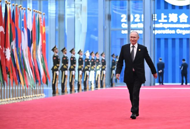 Tổng thống Putin đã đến Quảng trường Thiên An Môn để dự lễ duyệt binh