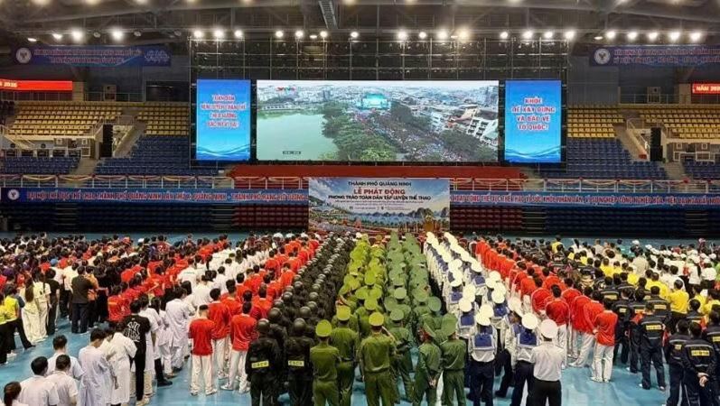 Quảng Ninh phát động mỗi người dân tập luyện ít nhất một môn thể thao
