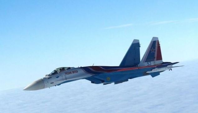 Tiêm kích Su-35 Nga xuất hiện khiến dàn chiến đấu cơ NATO phải xuất kích