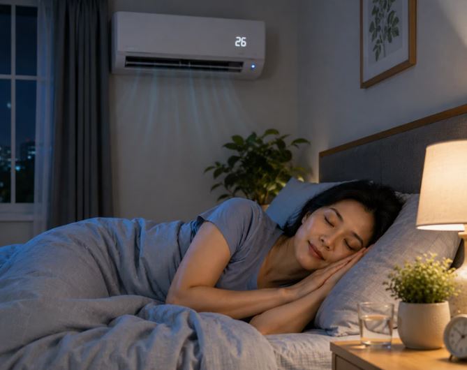 Ngủ điều hòa mỗi đêm có khiến da lão hóa nhanh hơn?