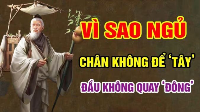 Tại sao các cụ dặn: 'Nằm ngủ chân không được để hướng Tây, đầu không quay về hướng Đông'?