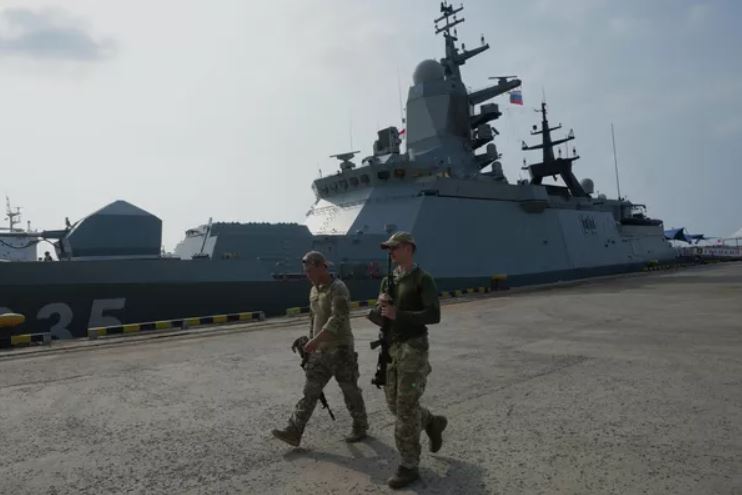 Biên đội tàu Hạm đội Thái Bình Dương Hải quân LB Nga tại Indonesia