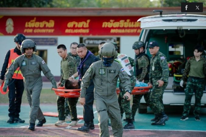 Campuchia - Thái Lan đấu súng ở biên giới