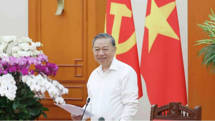 Tổng Bí thư Chủ tịch nước Việt Nam Tô Lâm gửi điện chúc mừng Tổng thống Putin nhân Ngày Nước Nga