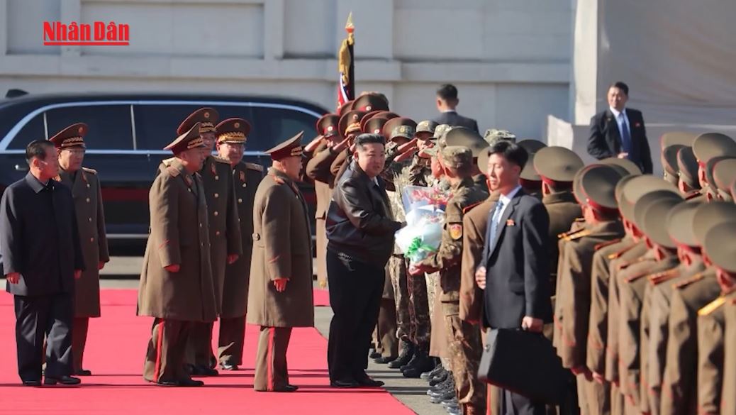 Nhà lãnh đạo Triều Tiên thị sát đơn vị đặc nhiệm từng triển khai tới Nga