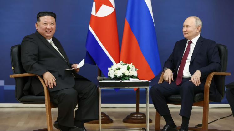 Tổng thống Nga Putin gửi điện mừng năm mới tới Nhà lãnh đạo Triều Tiên Kim Jong-un