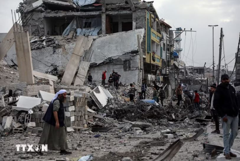 Quân đội Israel không kích Dải Gaza khiến 7 người thiệt mạng