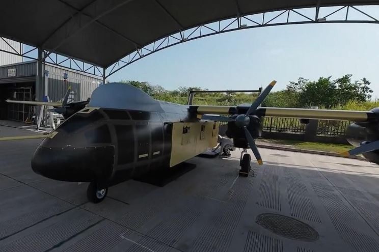 Cận cảnh UAV vận tải Trung Quốc thử nghiệm thả 1,2 tấn hàng từ trên không