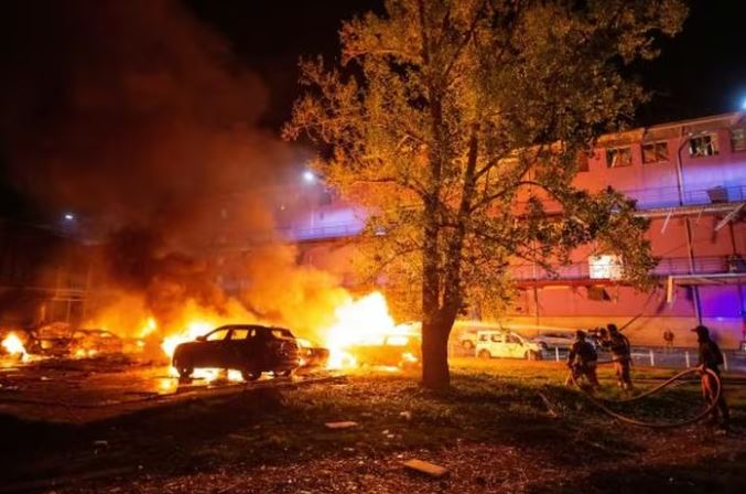 UAV Nga đánh trúng trụ sở tình báo Ukraine