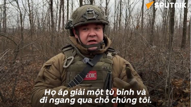 Nhân viên y tế Nga cứu mạng tù binh Ukraina