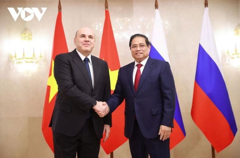 Báo chí Nga đưa tin đậm nét về hoạt động của Thủ tướng Phạm Minh Chính tại Moscow