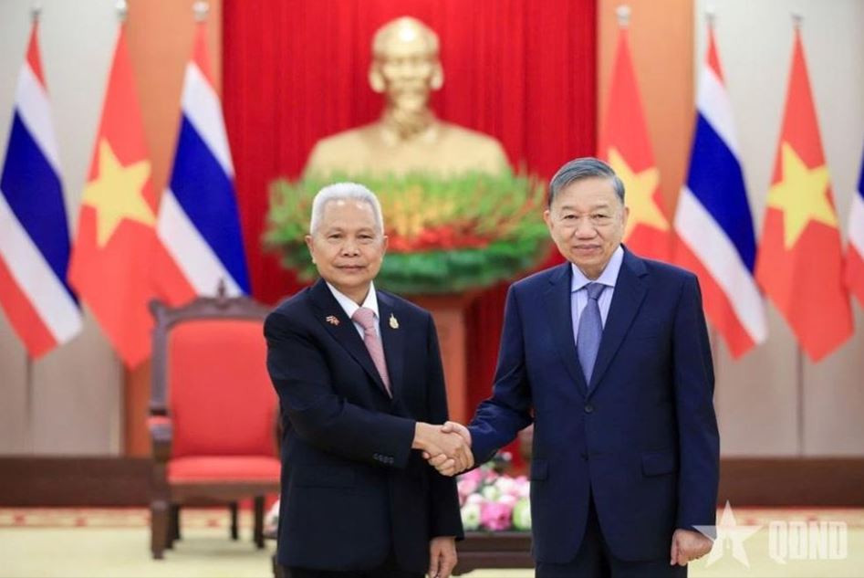 Tổng Bí thư, Chủ tịch nước Tô Lâm tiếp Chủ tịch Quốc hội kiêm Chủ tịch Hạ viện Thái Lan