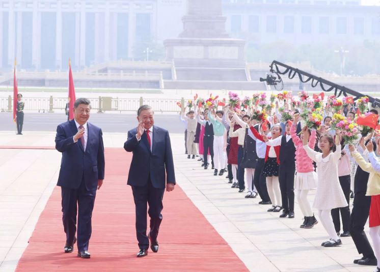 Trung Quốc đón Tổng Bí thư, Chủ tịch nước Tô Lâm theo nghi thức cao nhất