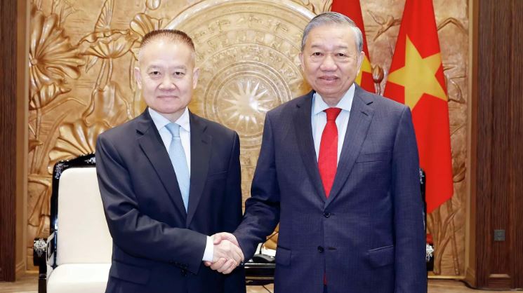 Tổng Bí thư Tô Lâm tiếp Đặc phái viên của ông Tập Cận Bình