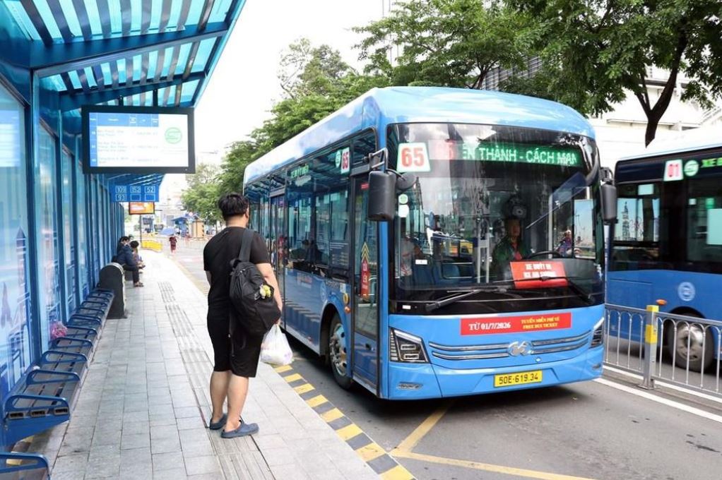 Xe buýt TP. Hồ Chí Minh đạt hơn 30 triệu lượt khách sau ba tháng miễn phí