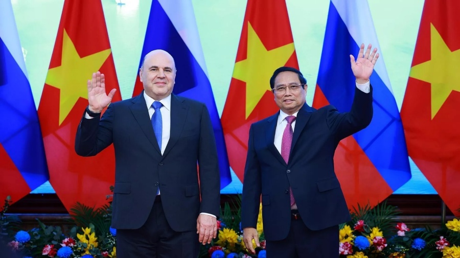 Lễ công bố các Văn kiện hợp tác Nga-Việt