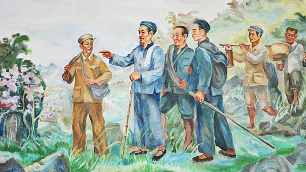 Bác Hồ với mùa Xuân năm 1941