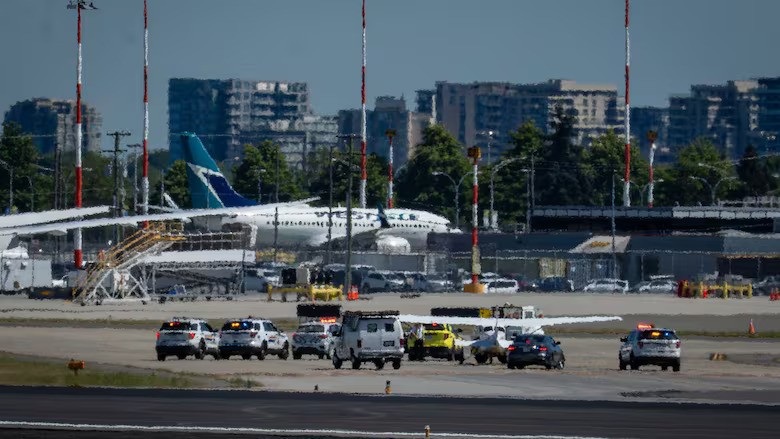 Đánh cắp máy bay, nghi phạm khiến sân bay quốc tế Vancouver tê liệt