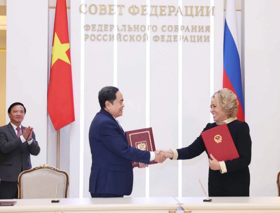 Không ngừng củng cố, thúc đẩy quan hệ, hợp tác thiết thực Việt Nam - Liên bang Nga