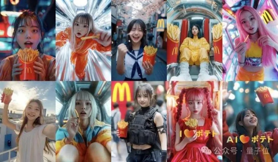 Ngỡ ngàng clip AI quảng cáo món khoai tây chiên của McDonald's