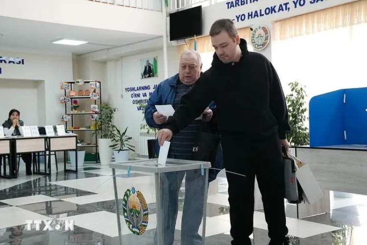 Chính phủ Uzbekistan công bố kết quả bầu cử quốc hội