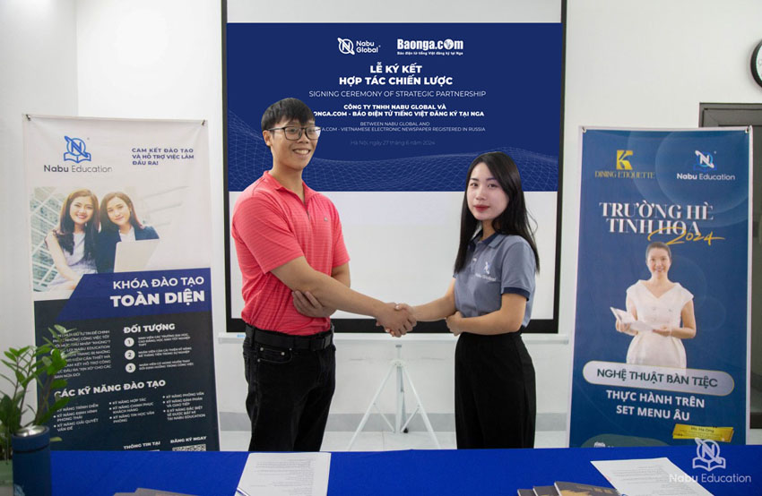Ký kết Hợp tác Chiến lược giữa Báo Nga và Nabu Education