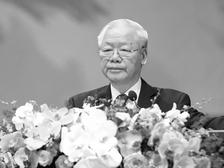 Lào tuyên bố quốc tang tưởng niệm Tổng Bí thư Nguyễn Phú Trọng