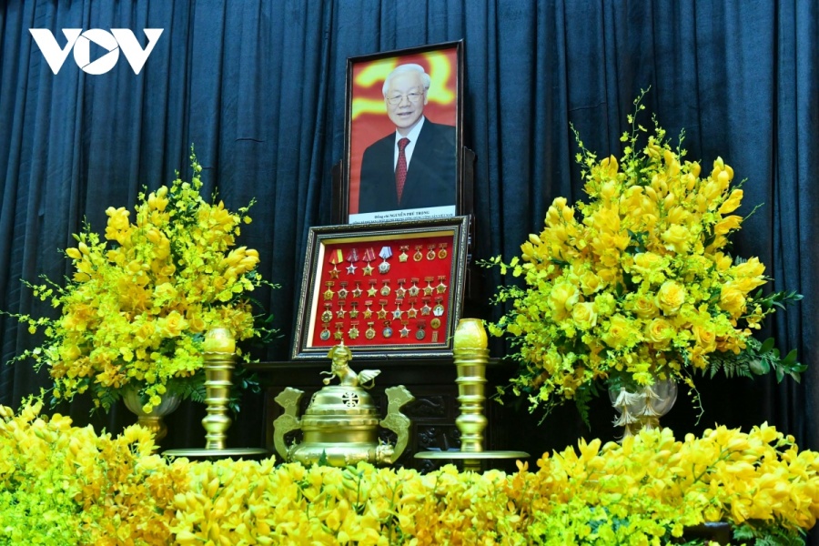 Hình ảnh: Lễ viếng Tổng Bí thư Nguyễn Phú Trọng