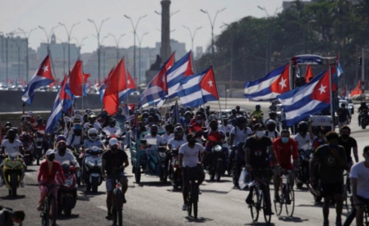 Tuần hành tại Cuba phản đối cấm vận của Mỹ