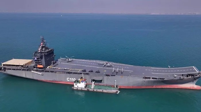 Iran phiên chế tàu sân bay dành cho thiết bị bay không người lái