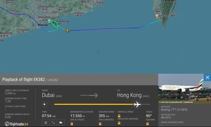 Máy bay Boeing 777 hạ cánh bất thành 2 lần, đột ngột chuyển đích