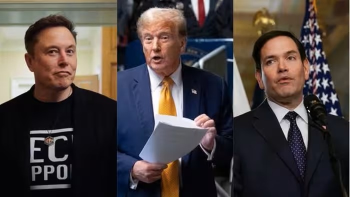 Tổng thống Donald Trump nổi giận khi bị hỏi về đấu đá giữa ngoại trưởng Mỹ và tỉ phú Musk